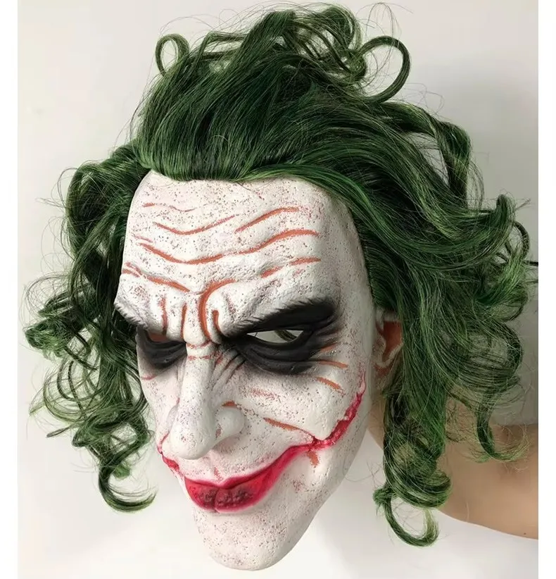 Joker Phantom Latex Maske Vollgesicht Horror Kostüm Accessoire - Bild 4 von 7