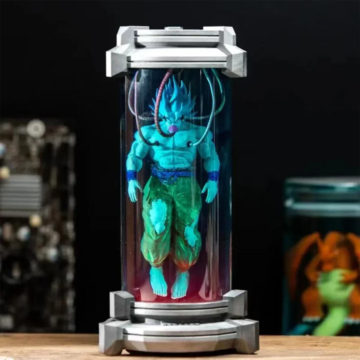 Leuchtendes Unterwasser Monster Deko Figur Horror Film Harz Geschenk - Bild 8 von 9