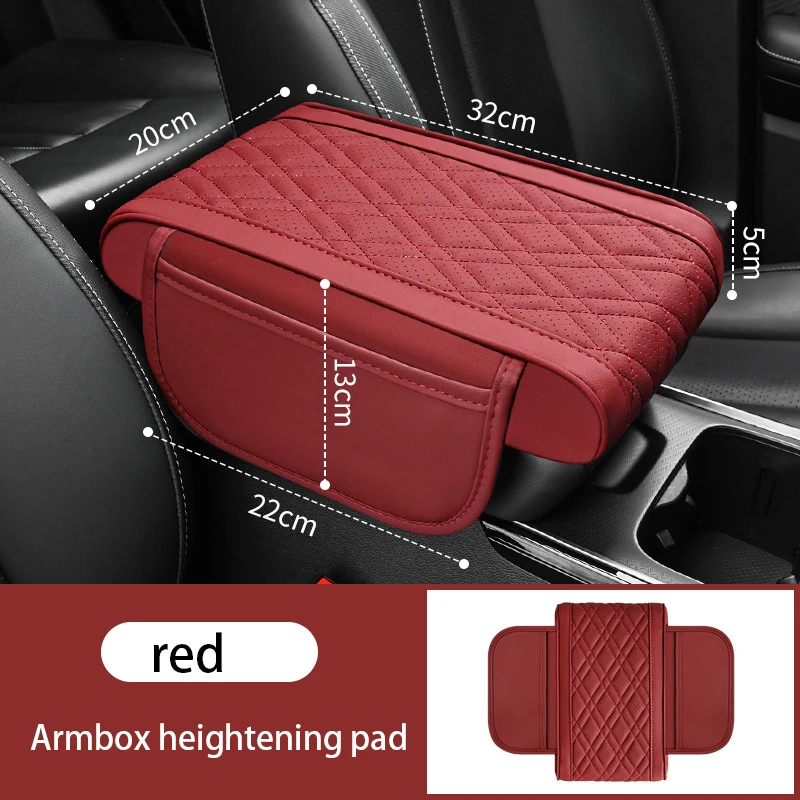 Auto Armlehnen Erhöhung Pad Atmungsaktive Multifunktionale Lagerung - Bild 7 von 14