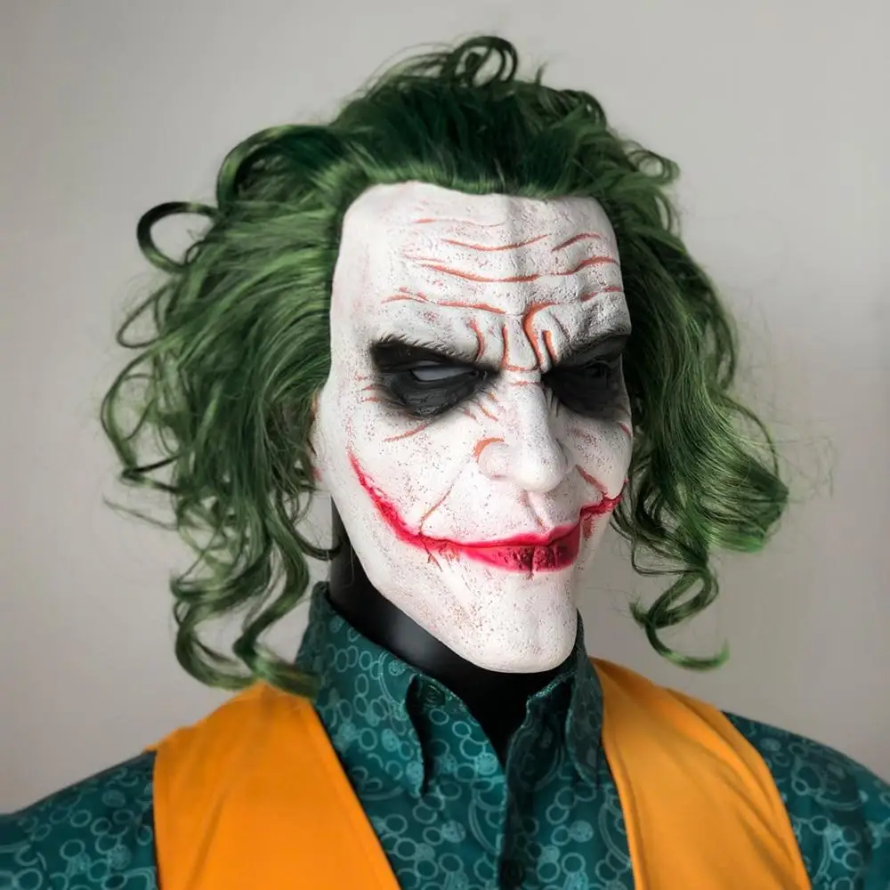 Joker Phantom Latex Maske Vollgesicht Horror Kostüm Accessoire - Bild 3 von 7
