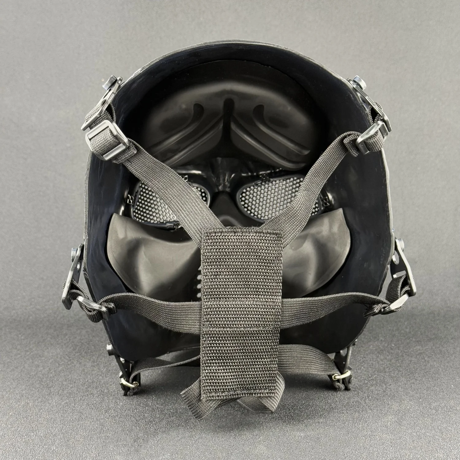 Taktische Skelettmaske Vollgesichtsschutz Airsoft Cosplay Halloween - Bild 2 von 14