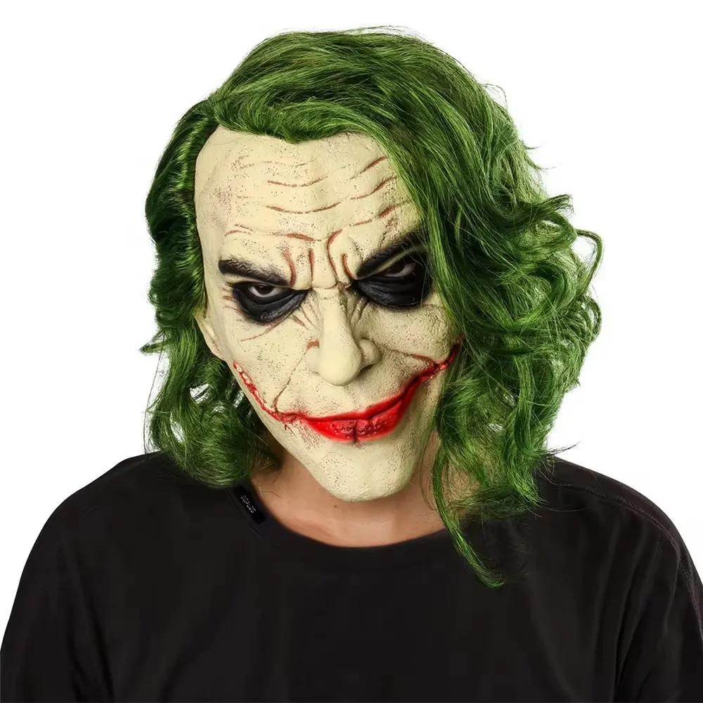 Joker Phantom Latex Maske Vollgesicht Horror Kostüm Accessoire - Bild 1 von 7