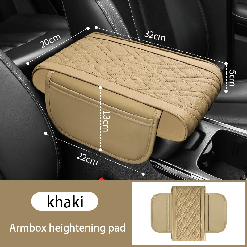 Auto Armlehnen Erhöhung Pad Atmungsaktive Multifunktionale Lagerung - Bild 12 von 14
