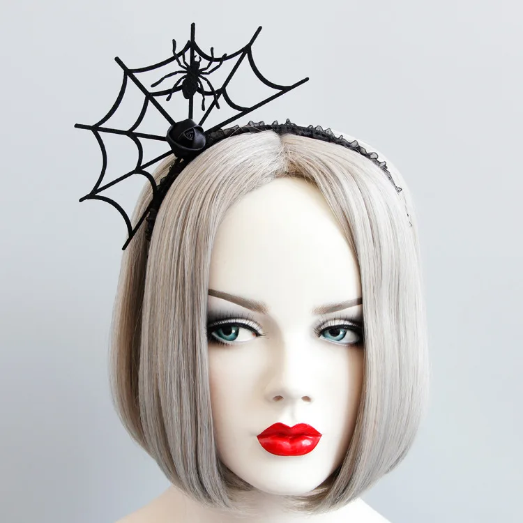 Vintage Gothic Hexenkopf Kranz Rosen Tiara Stirnband Cosplay Party - Bild 10 von 15