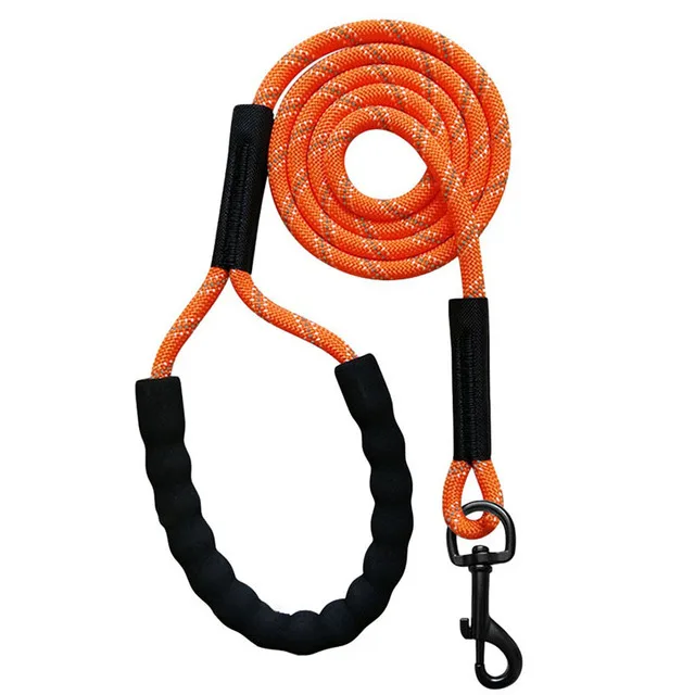 Hundeleine Nylon reflektierend gepolstert lange Leine 2-20m Outdoor Training