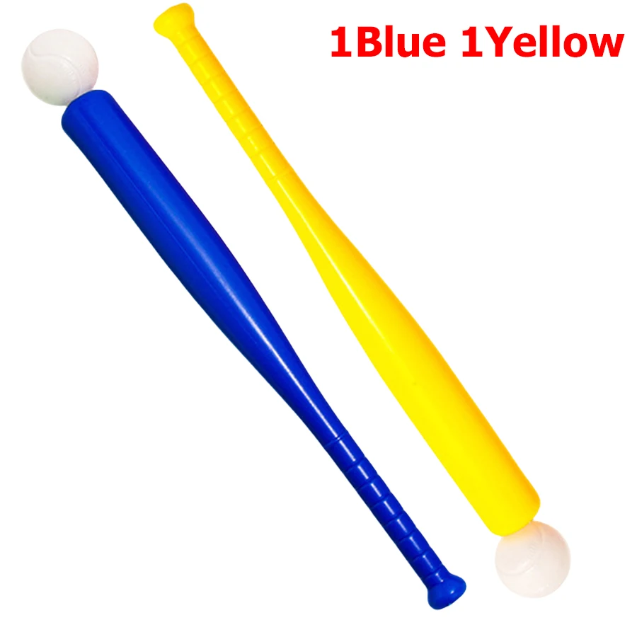 Set Kunststoff Baseballschläger 45cm Anti-Rutsch spieleresisch Freizeit