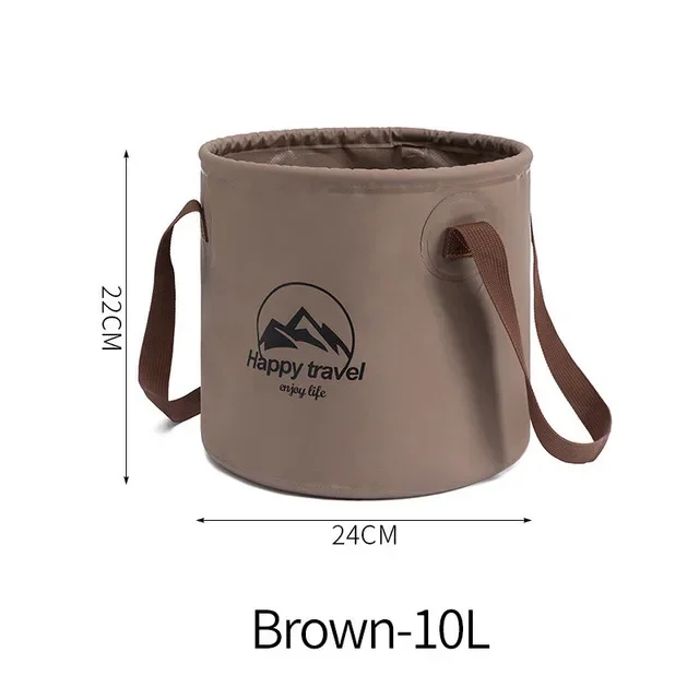 Faltbarer Camping Wasser Eimer Klappbar Wascheimer Outdoor Zubehör