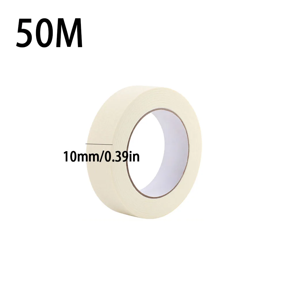 Masking Tape Malerkrepp Malerband Malerband Band Weiß 10mm 50m
